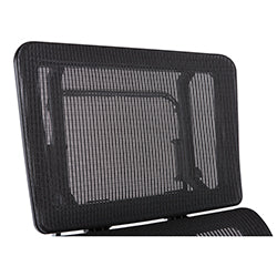 Vertical Black Mesh Back Chair